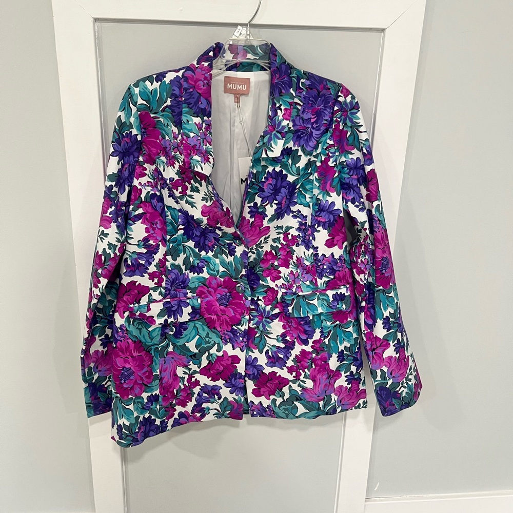 Show Me Your Mumu floral blazer